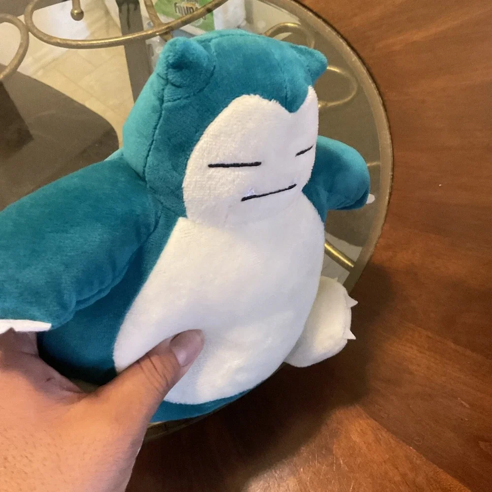 POKEMON PLUSH TOY  SNORLAX  FLUFFY DOLL OFFICIAL POKEMON MERCHANDISE CUTE DISPLA